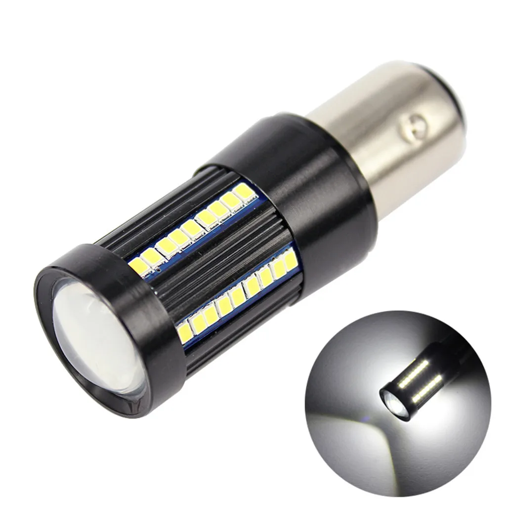 

LED Fog Lights For Car 1Pcs 1157 Automobile 66smd Led Turn Signal Or Reverse Light Lamp 33w 12v Light Bulbs For Cars