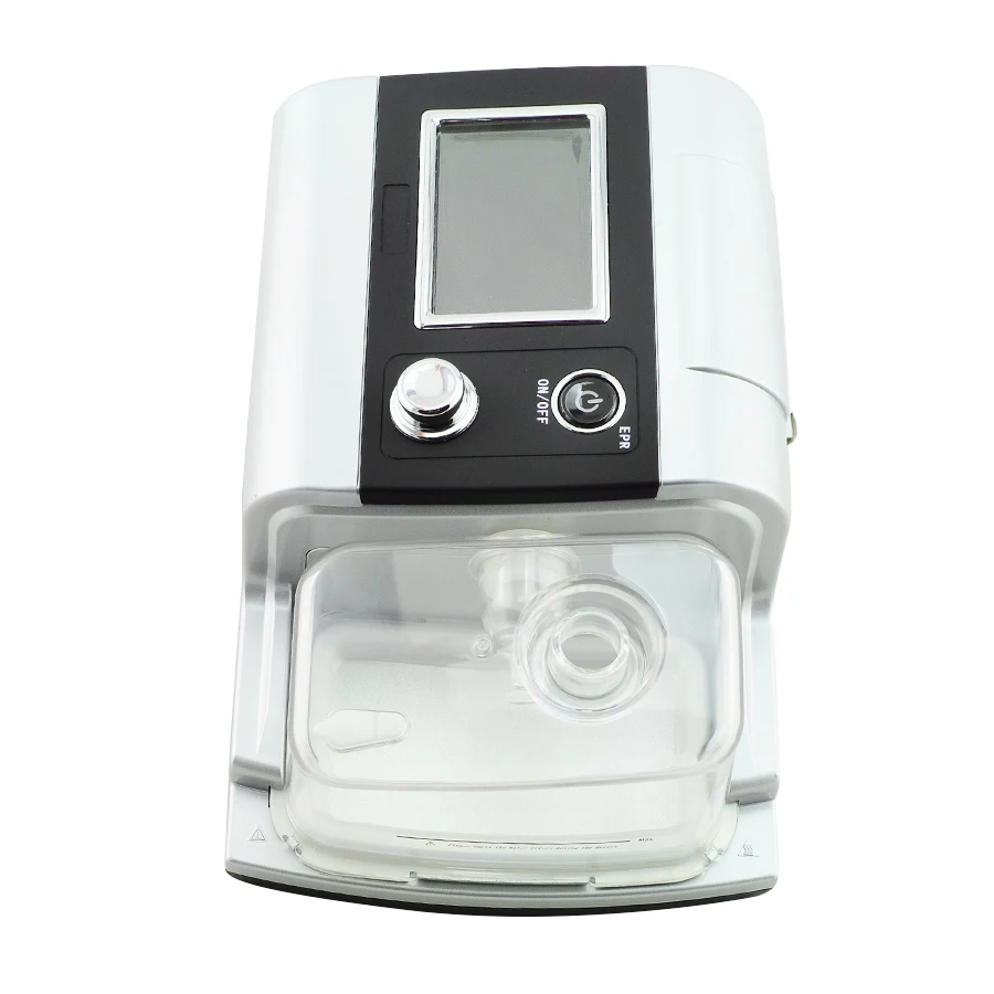 Портативный Авто CPAP Машина для апноэ сна основа с 3,5 ''TFT Экран высокое качество серебро