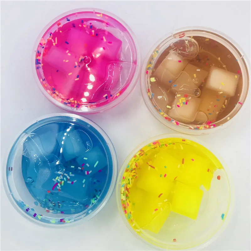 1 box Crystal Slime Ice Cream/Candy Slime Putty Slime DIY Draw