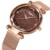 ONLYOU Elegant Women Watches Top Brand Luxury Ladies Wristwatch Rosegold Mesh Steel Jewelry Watch Female Clock Christmas Gifts Gujranwala