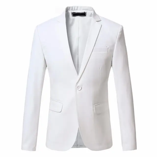 Men Slim Fit Formal Suit Jacket New Arrival Fashion Dress Business