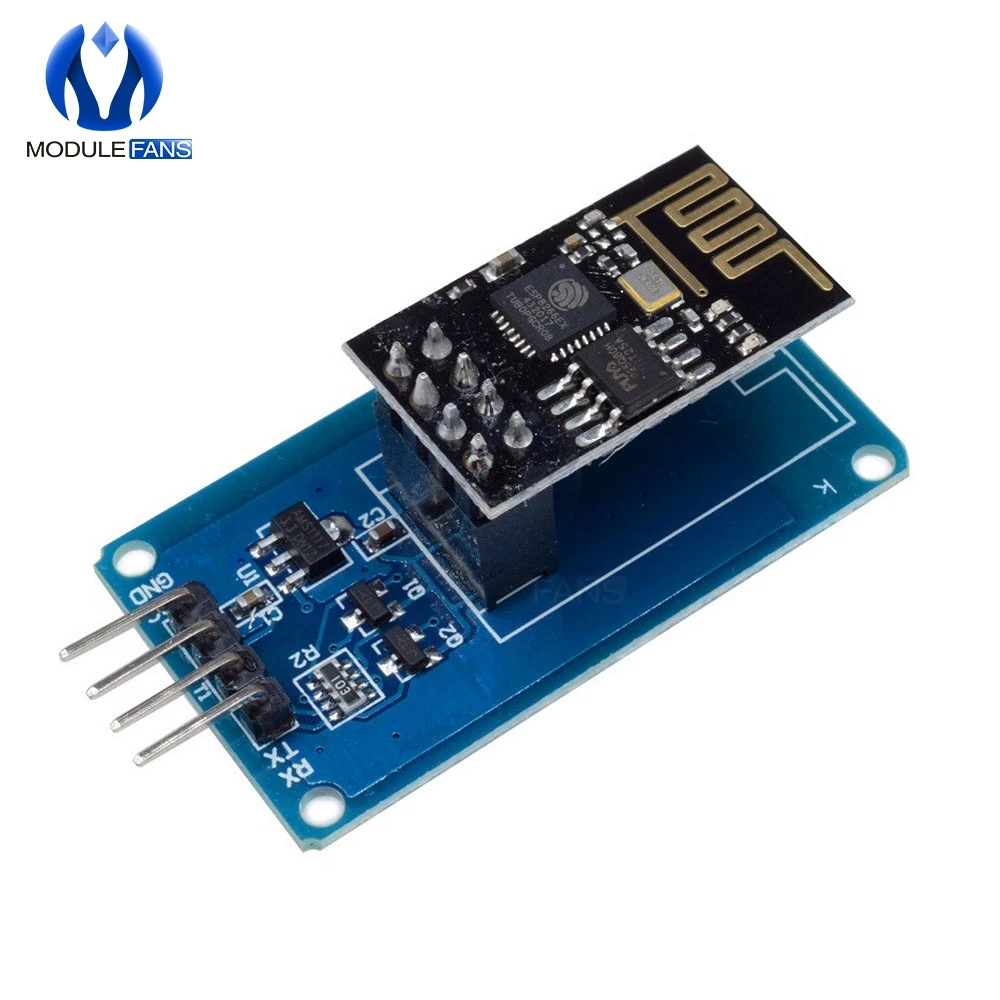 ESP8266 ESP-01 ESP01 Серийный беспроводной wifi модуль для Arduino трансивер приемник плата адаптера Raspberry Pi UNO R3 One 3,3 V 5V