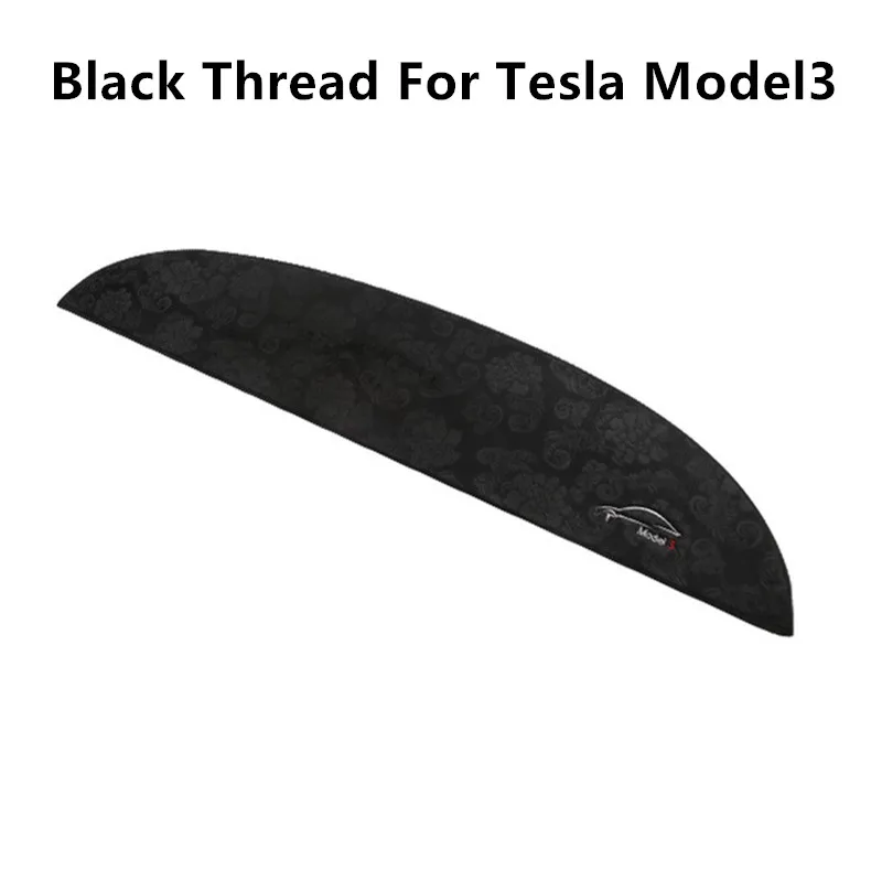 

For Tesla Model 3 Black Thread Car Dashboard Dash Mat Dashmat Protector Cover