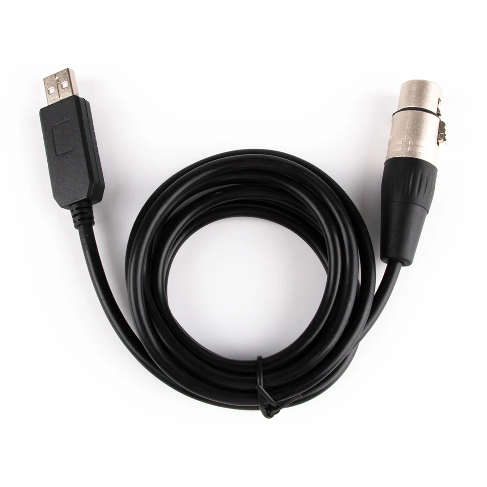 Usb кабель контроллера Dmx адаптер интерфейса сцсветильник щение диско светильник