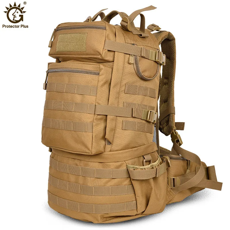 Militar do Exército Mochila de Grande Capacidade de Acampamento Mochila de Viagem ao ar Livre Tático Trekking Caminhadas Bolsa Militar Hombre 50l