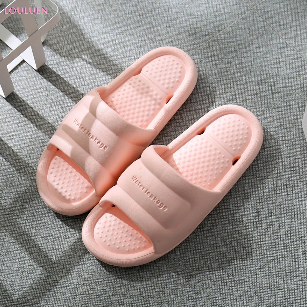 

Slipper Women Home Indoors Floor Family Solid EVA Shoes Shower Sandals Skidproof Slippers Multi Size 36- 41 Drop