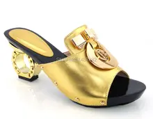 Artikel-nr. yh15-1785 gold Italienischen schuh-und taschensatz, afrikanische dame schuhe passenden hochzeit kleid Für freies verschiffen