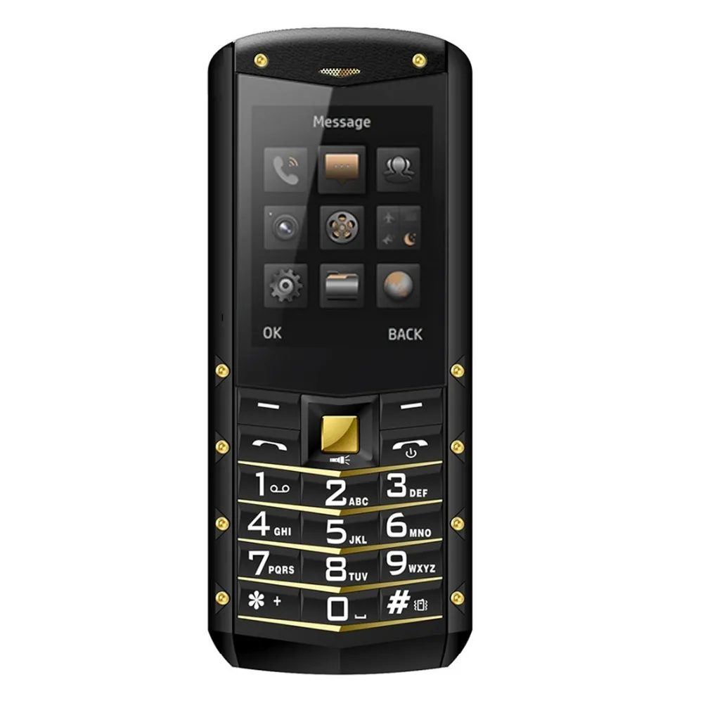 AGM M2 тройная защита Телефон IP68 водонепроницаемый 2 4 дюймов 2G с клавиатурой