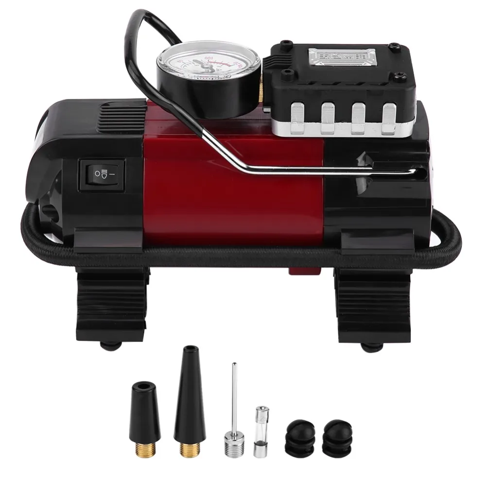 

12V Digital Car Tire Inflator Air Compressor Pump 100PSI W/ LED Lamp for Car Ball Bike Air Boat