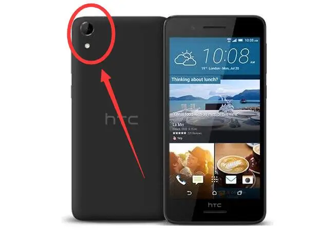 Для HTC Desire 728 чехол 5.5 дюймов Мягкие TPU силиконовый тонкий ТПУ + искусственная кожа