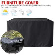 Оксфорд мебель пылезащитный чехол для ротанга стол куб стул диван водонепроницаемый дождь сад открытый патио защитный чехол