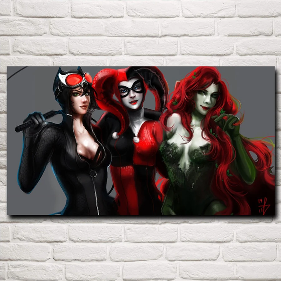 5d diy diamond painting Animation Harley Quinn Comics cross stitch 3d