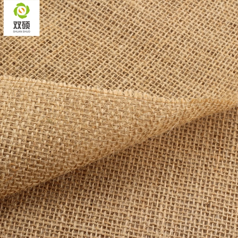160*50cm Jute Fabric Sack Linen Cloth For DIY Hand Work Storage Bags Christmas Decoration
