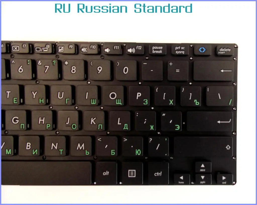  Russian RU Version Keyboard for ASUS MP-11N53US-5281W 0KN0-P51US12 0KNB0-3105US00 Laptop No Frame