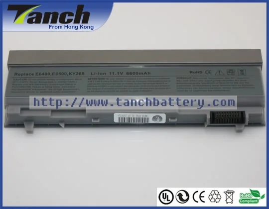 

Laptop batteries for DELL Latitude E6400 E6500 KY265 Precision M2400 PT436 KY477 KY266 NM631 MP307 11.1V 9 cell