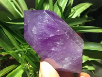 

xd j00536 NATURAL Amethyst QUARTZ CRYSTAL DT WAND POINT HEALING