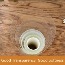 Практичный муссовый торт край обёрточная бумага десерт окружающий жесткий связанные края торта ПЭТ пластиковая лента DIY выпечки Упаковка украшения инструменты