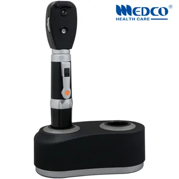 

DHL Free shipping Germany quality new led rechargeable direct ophthalmoscope medical oftalmoscopio diagnostic kit eye care