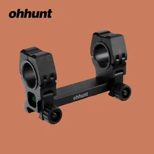 Ohhunt Тактический маленький Weaver рейку с пузырьковым уровнем 25,4 мм до 30 мм крепление кольца для охоты прицел