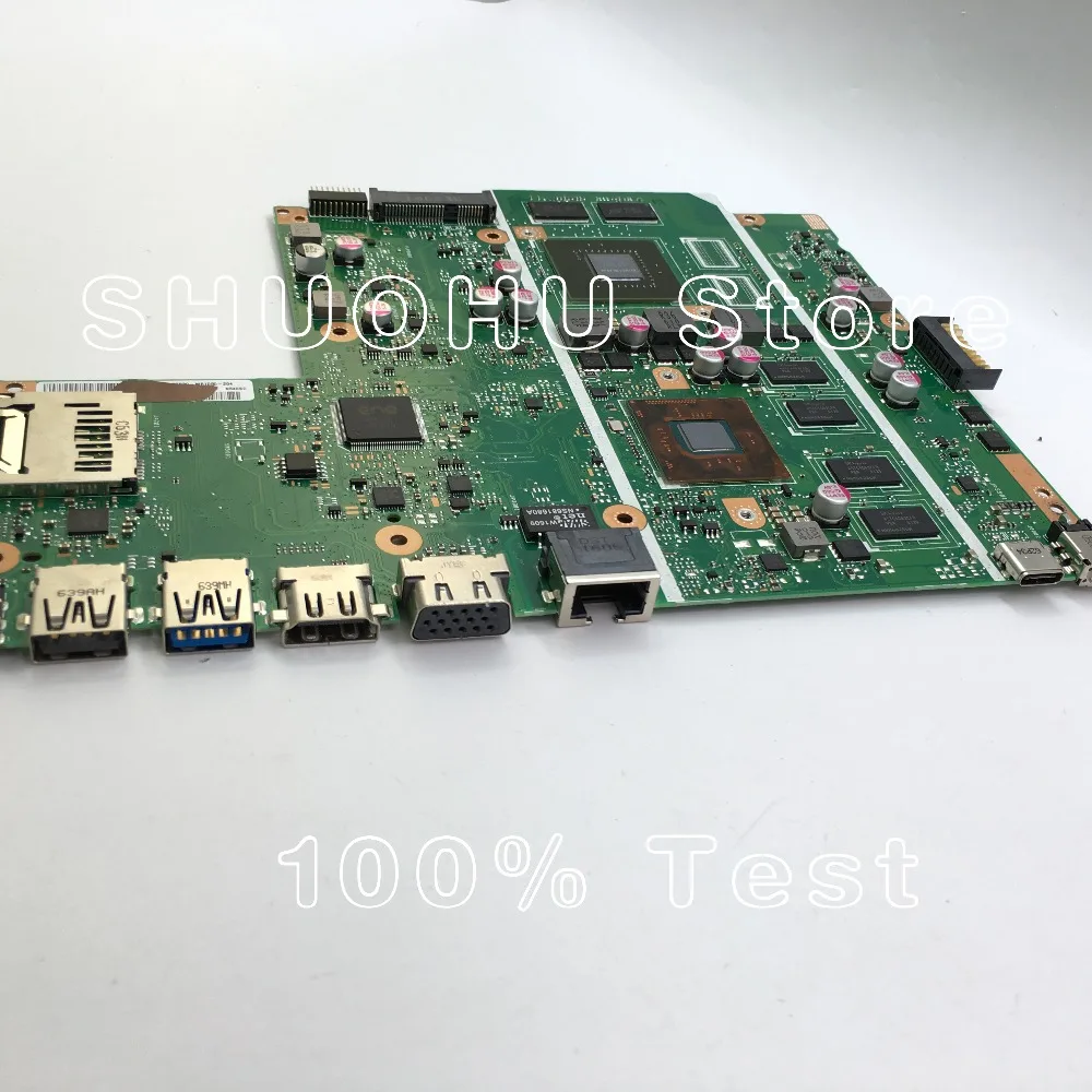 KEFU For ASUS X540SC X540S CPU N34700 4GMemory laptop motherboard tested 100% work original mainboard KEFU For ASUS X540SC X540S CPU N34700 4GMemory laptop motherboard tested 100% work original mainboard