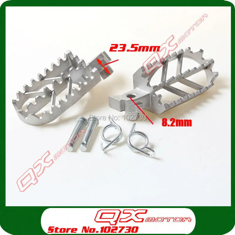 Buy Stainless Steel Footpegs Foot Pegs For XR 50 CRF 70 KLX 110 Thumpstar SDG