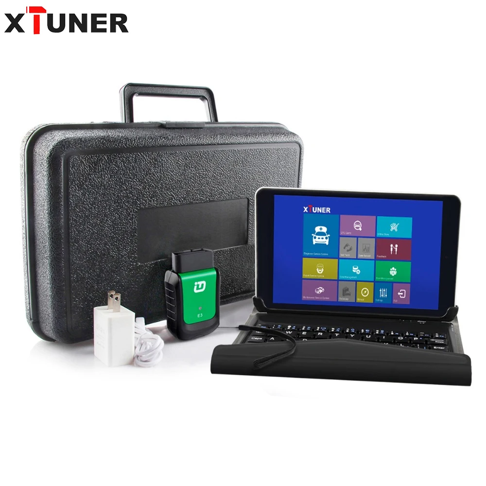 

XTUNER E3 V10.6 Wifi Full System Auto Scanner for America,Europe,Asia cars with 8inch Tablet Win 10 System OBDII Diagnostic Tool