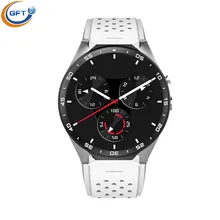 Gft kw88 3g smartwatch wifi smart watch sim männer uhr mit pulsmesser schlaf tracker für IOS android-handy