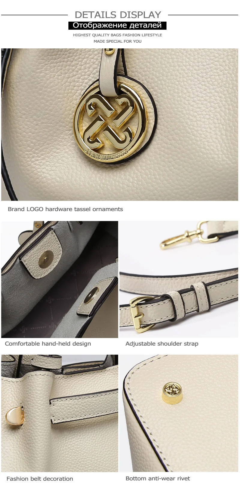 Бренд JIANXIU, натуральная кожа, сумка, роскошные сумки, женские сумки, дизайнерская сумка, сумка, 2 сплошных цвета,, с кисточками, сумка-тоут