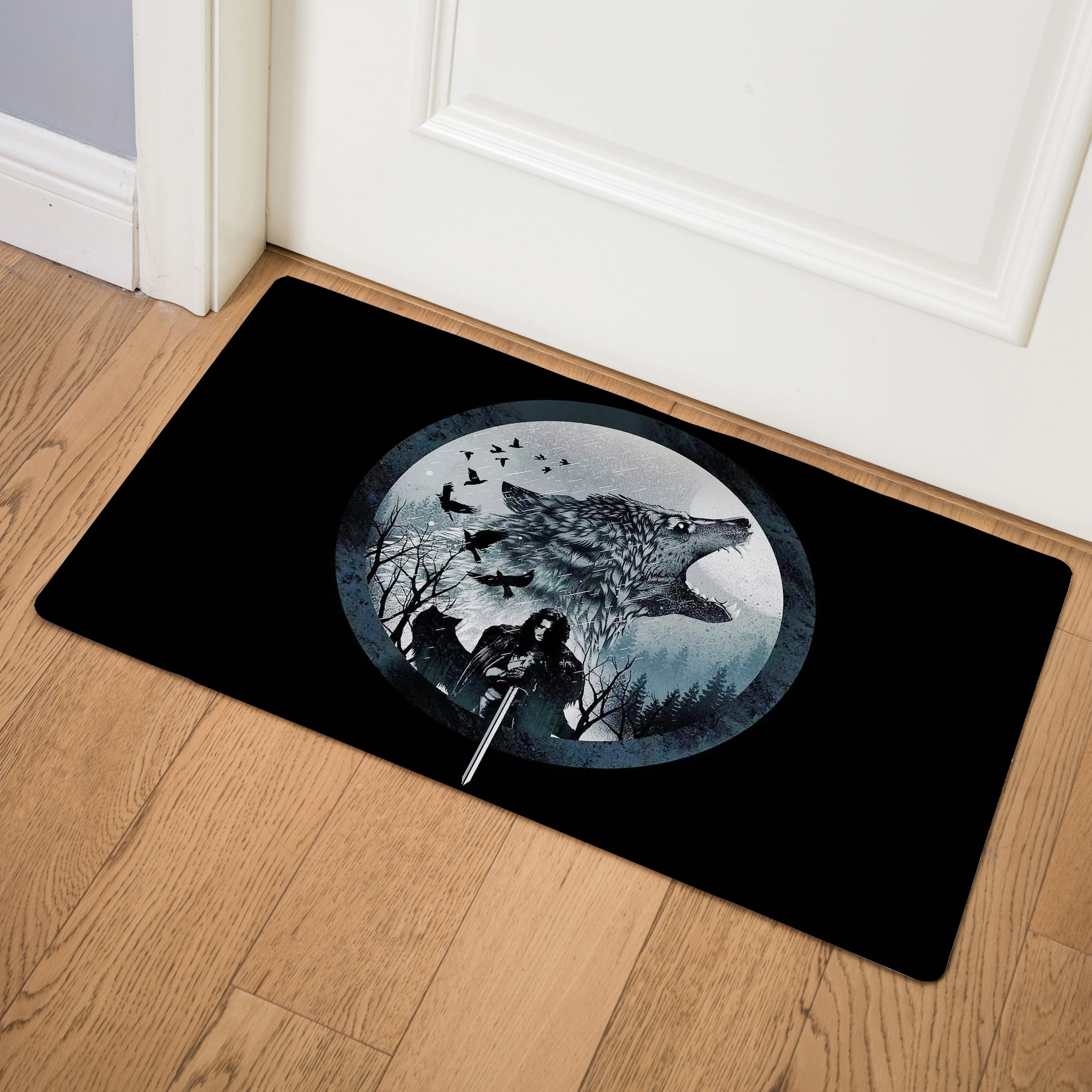 

Game of Thrones Print Long Home Mat Outdoor Entrance Welcome Pad Soft Carpet Doormat Indoor Bathroom Kitchen Rugs Floor Mats