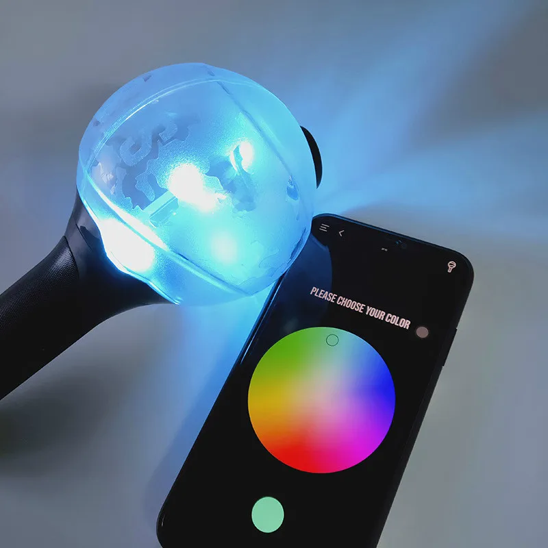 

[MYKPOP]KPOP Light Stick Ver.3 Bluetooth + Change Colors Light Stick KPOP Fans Collection SA19032003