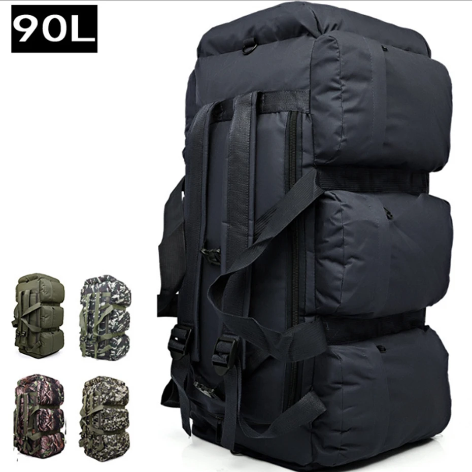 

YINGTOUMAN 90L Military Tactical Assault Pack Sling Backpack Army Waterproof EDC Rucksack Bag for Outdoor Hiking Camping Hunting