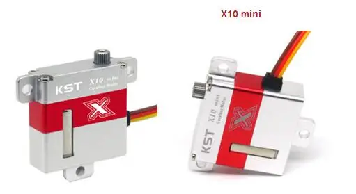 Мини металлический шестеренный микро цифровой сервопривод KST X10 для