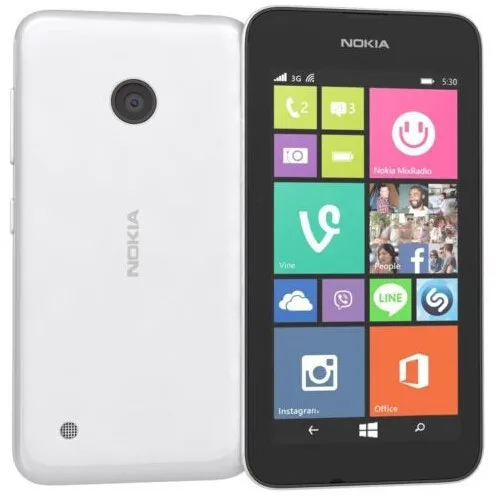 Nokia Lumia 530  refurbished- Original 530 Windows Phone 8.1 4.0" Quad Core Dual SIM 4GB ROM 5MP Camera 3G WCDMA Wifi GPS refurbished iphone xr