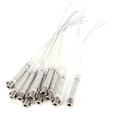 

220V/240V 30W/40W/60W/80W/100W/150W Metal Heating Element Soldering Solder Iron Core Heater 10pcs