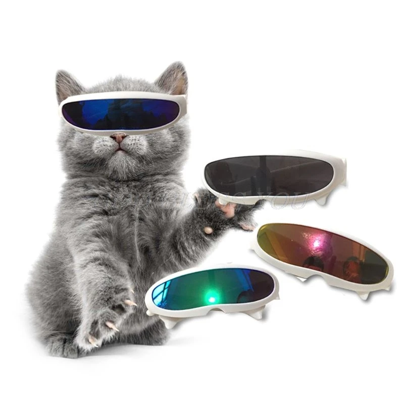 

Pet Use Summer Visor Sunglasses Cycling Driving Windproof Outdoor Beach Dog Cat Shading Photography Prank Novelty Props Accessor