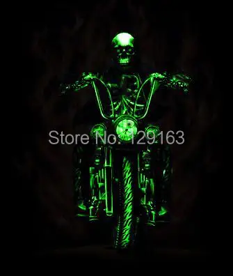 Весенняя модная мужская толстовка с капюшоном с 3D принтом черепа для мотоцикла, осенний кардиган с пламенем размера плюс, Мужская толстовка в стиле панк 252