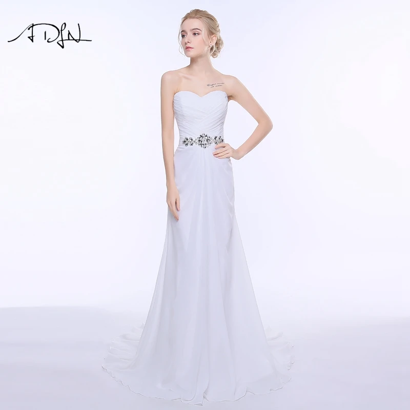 

White ivory Lace Bridal Gown beach Wedding Dress Custom Size 6 8 10 12 14 16 18+