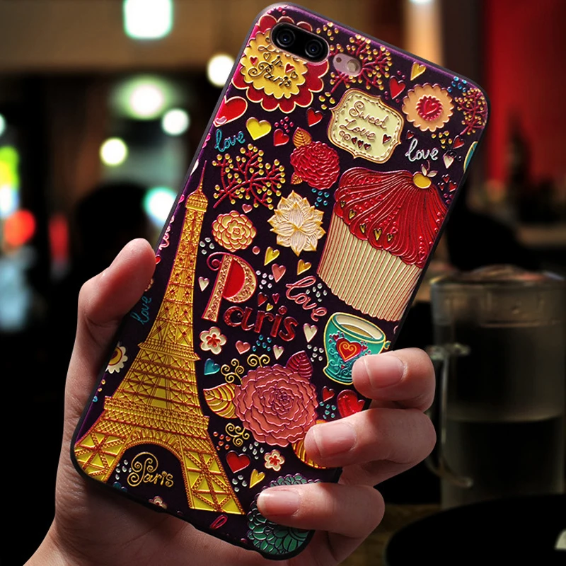 best meizu phone cases For Meizu M6 Note Case 3D Flower Silicone Emboss Phone Cover For Meizu M6T M5 Note M5C Pro 7 Plus Cases Coque Capa Relief cases for meizu belt