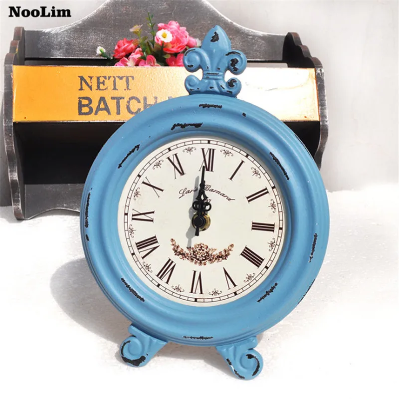 Деревянные часы NOOLIM Zakka деревянные винтажные пасторальные подарки для дома