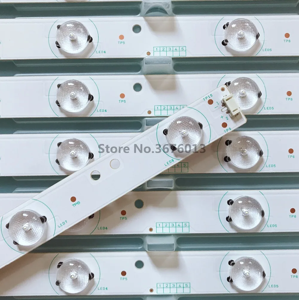 Для 32E320W 32E350E 32E306C светодиодная подсветка 32-дюймовый WS V2.0 8 ламп экран RDL320HY | Лампы и