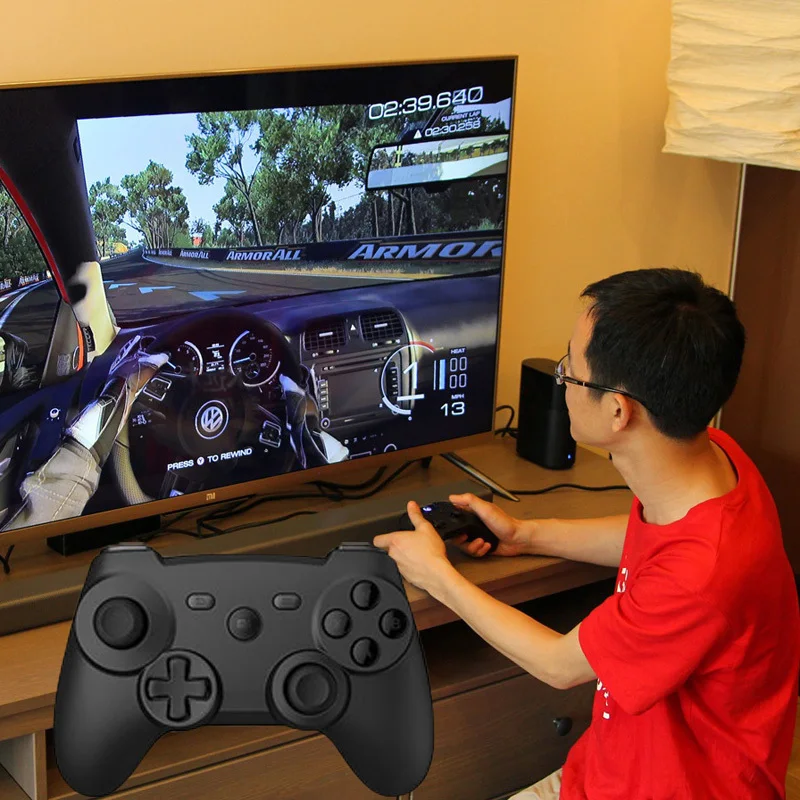 100 Original Genuine Xiaomi Mi Wireless Bluetooth Game Handle Controller Remote Joystick Gamepad For Smart Tv Pc Gamepad Computer Gamepad Wirelesshandle Fork Aliexpress