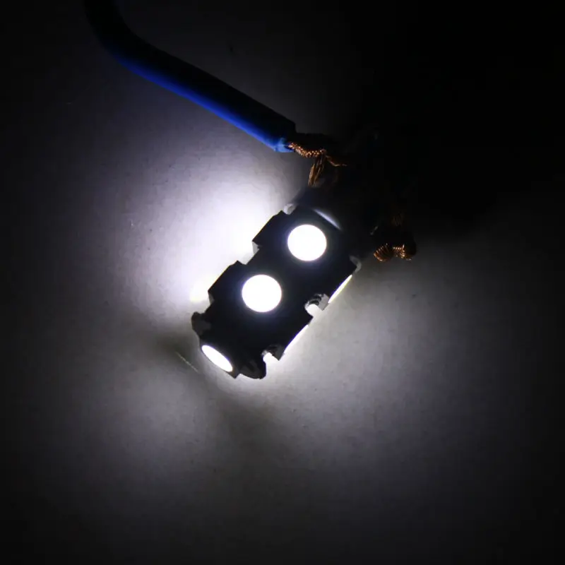 4 шт. Ba9s 1895 57 T4W 182 1445 белый 9 5050 SMD светодиодные автомобильные боковые задние фары