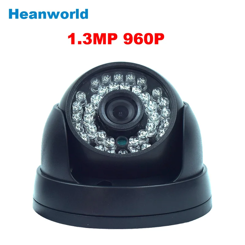 

Heanworld cctv security ip camera 960p dome camera video HD onvif 36pcs infrared IR LED camera home use indoor