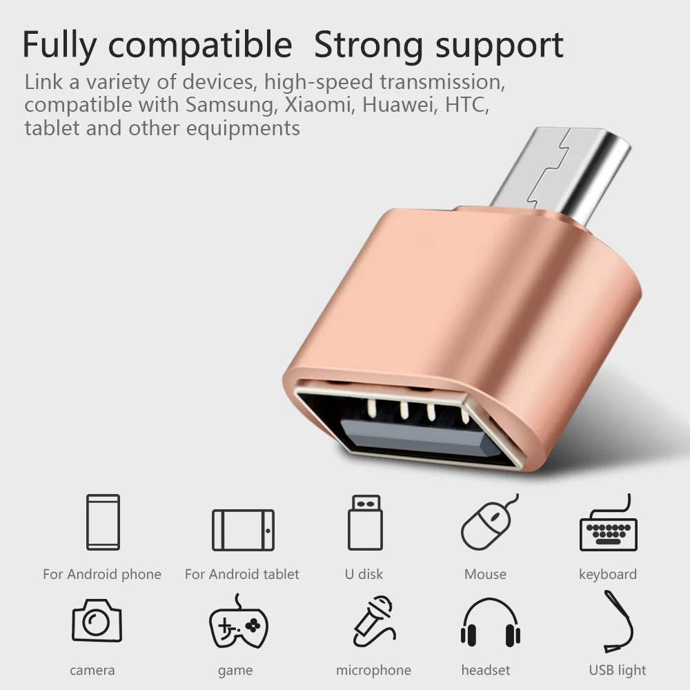 Crouch Micro USB OTG кабель адаптер 2,0 конвертер для мобильного телефона Android для samsung USB Tablet Pc на флеш-накопитель мышь OTG концентратор