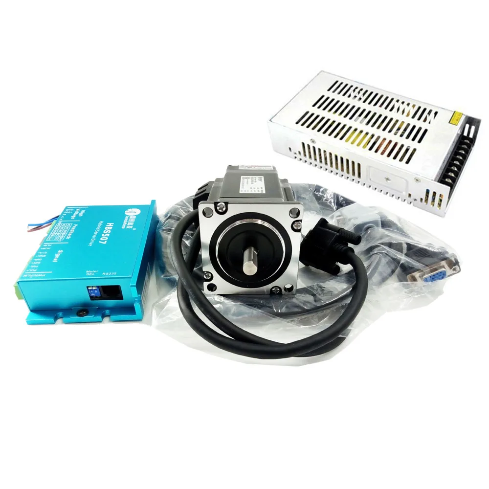 Leadshine Гибридный сервопривод NEMA23 2N. m 3Ph 36VDC замкнутый цикл шаговый набор драйвер +