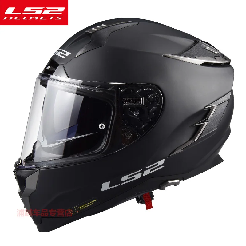 LS2 FF327 Challenger анфас мотоциклетный шлем мото гоночный стекловолокно Helmes мужской противотуманный полный шлем ECE - Цвет: 9Glass fiber