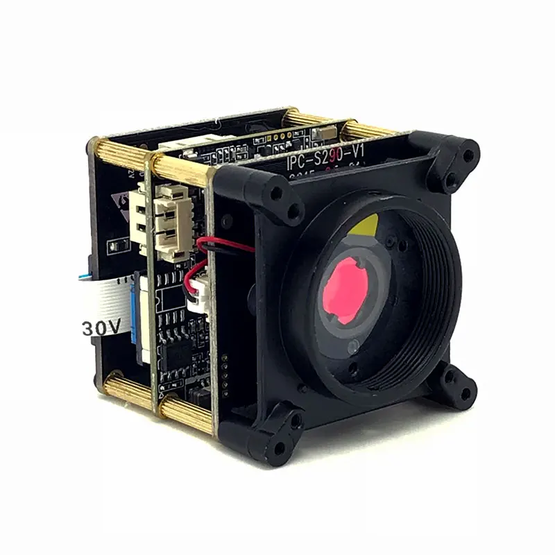 

Super Low Light Sony IMX185 Sensor Starlight 1080P PCB Board IP Camera Module With TF/Micro SD Card Slot With Cable SIP-E185DTC