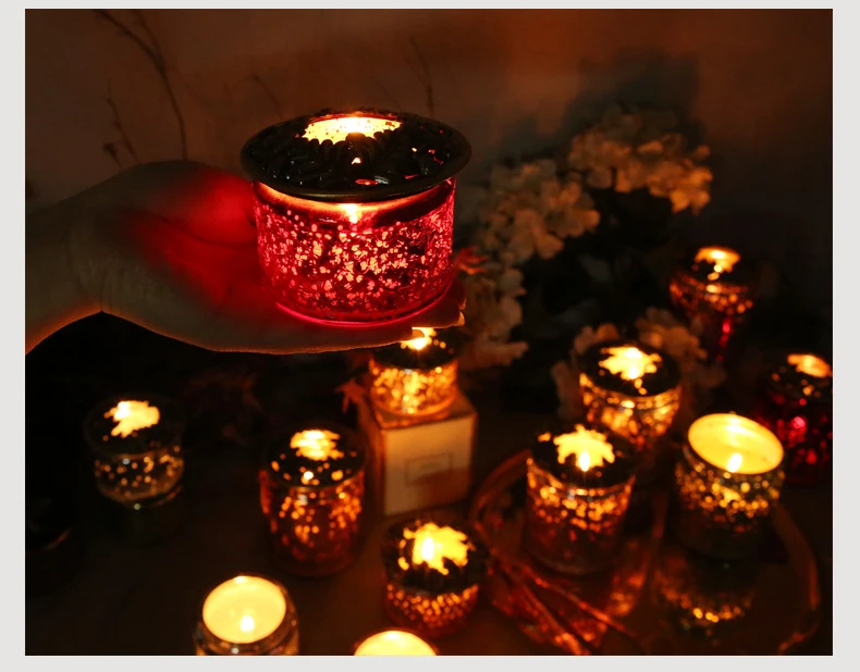 

Aromatherapy Candles Smart Cover Anti hanging Wall Uniform Thermal Combustion Fine Metal Cover