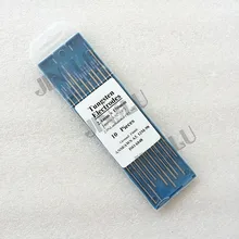 10 шт. 2% lanthanated WL20 голубой 3/3" x6(2.4 мм x 150 мм) wig-сварочная Вольфрам электрода