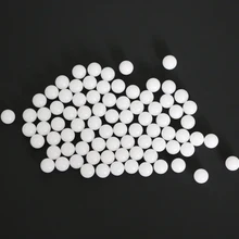 5,556 мм(7/32 '') 1000 шт Delrin(POM) твердые пластиковые шарики для клапанных компонентов, подшипников, газа/воды